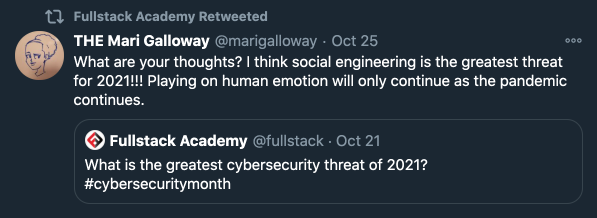 Twitter Cyber Prediction 2021 Social Engineering Twitter Cyber Prediction 2021 Social Engineering