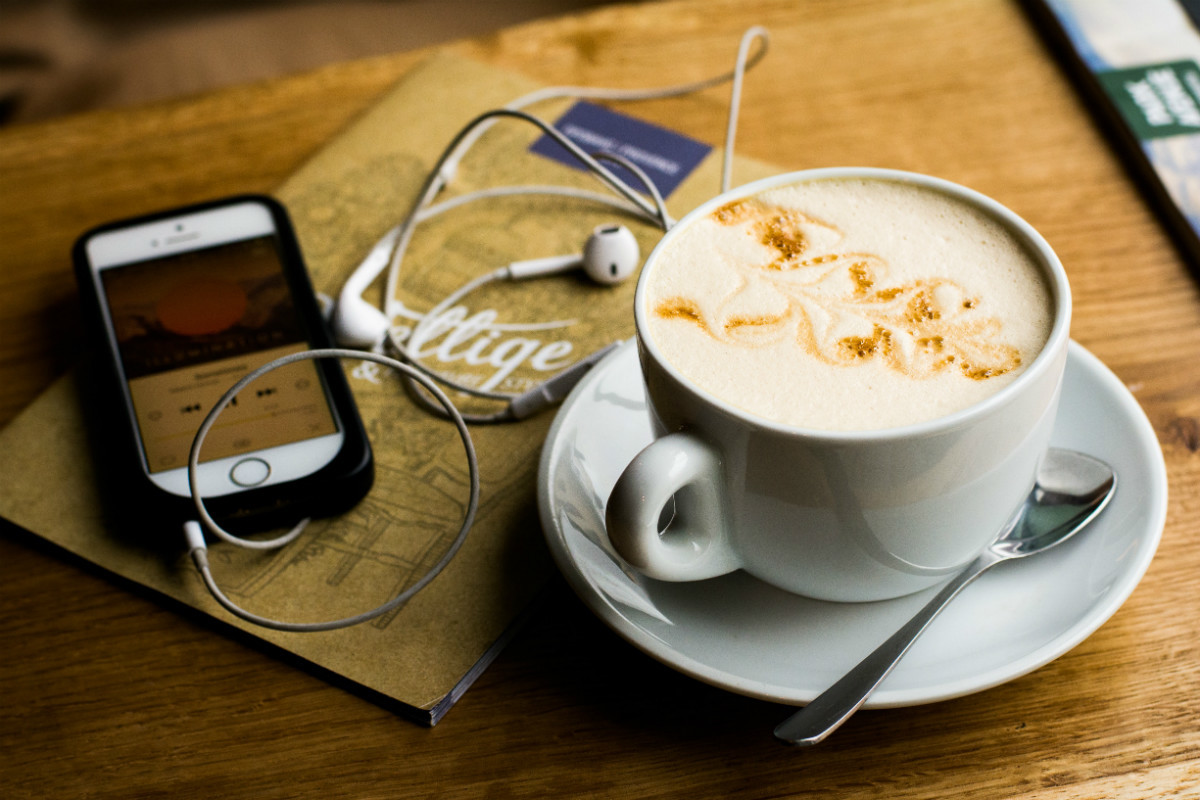 A smartphone with earbuds representing listeners of Chicago tech podcasts. A smartphone with earbuds representing listeners of Chicago tech podcasts.