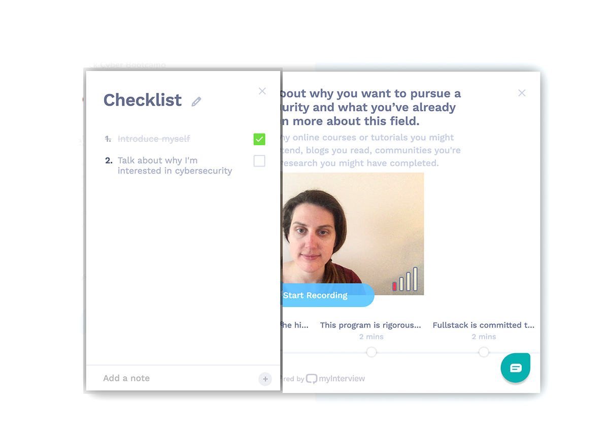 Checklist open Checklist open